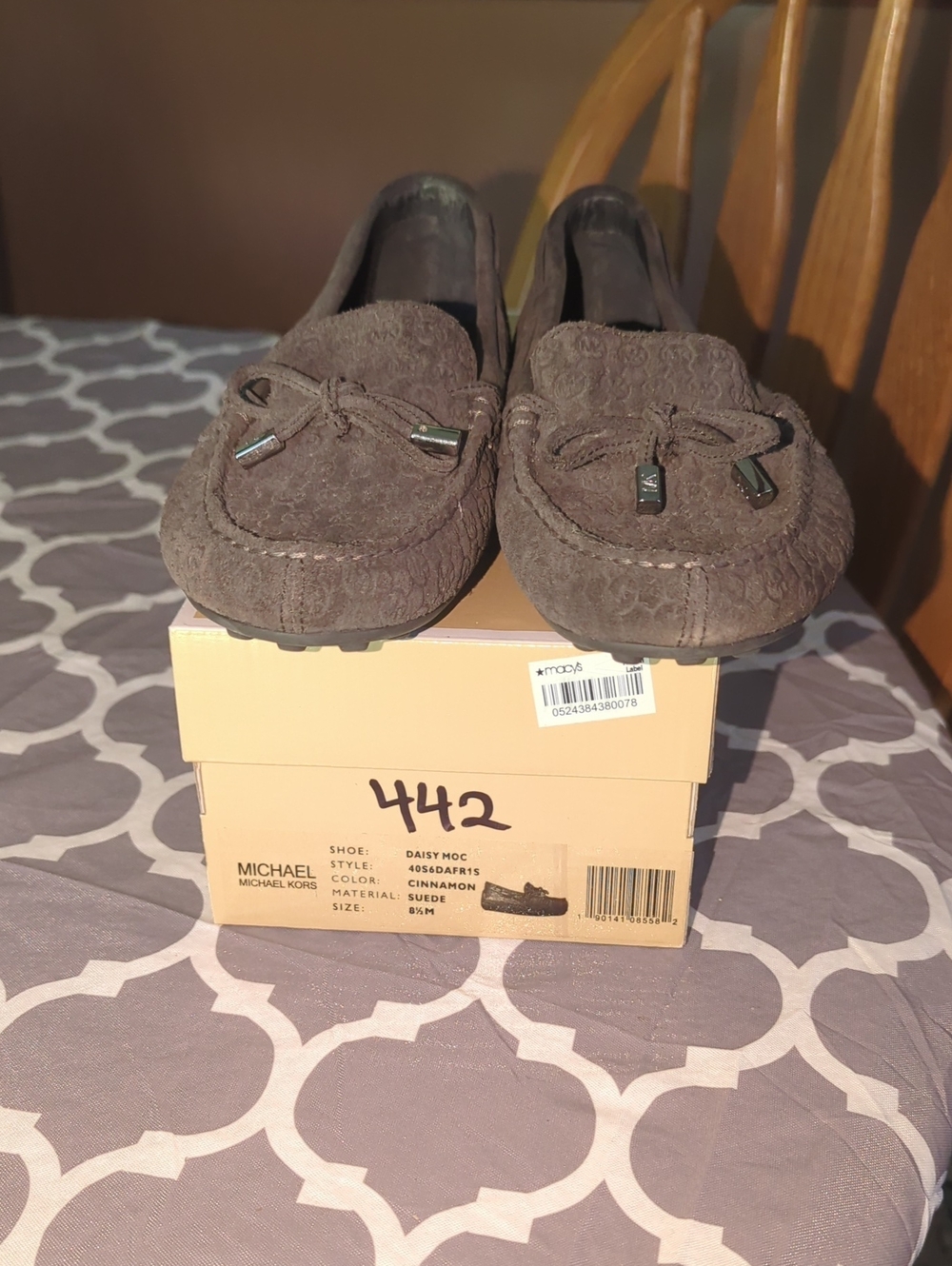 MICHAEL Michael Kors Suede Driving Moccasins